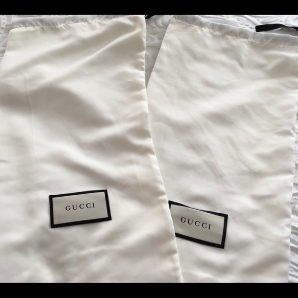 Gucci Authentic Shoe Dust Bags